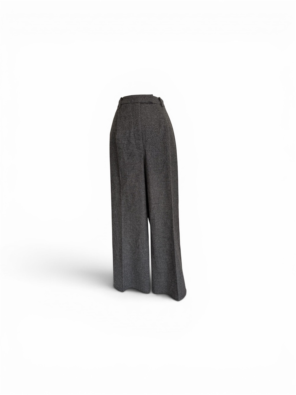 Eddie Bauer wool blend grey slacks